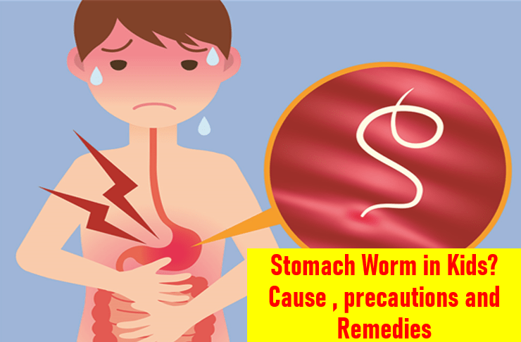 Stomach Worm Infection in kids