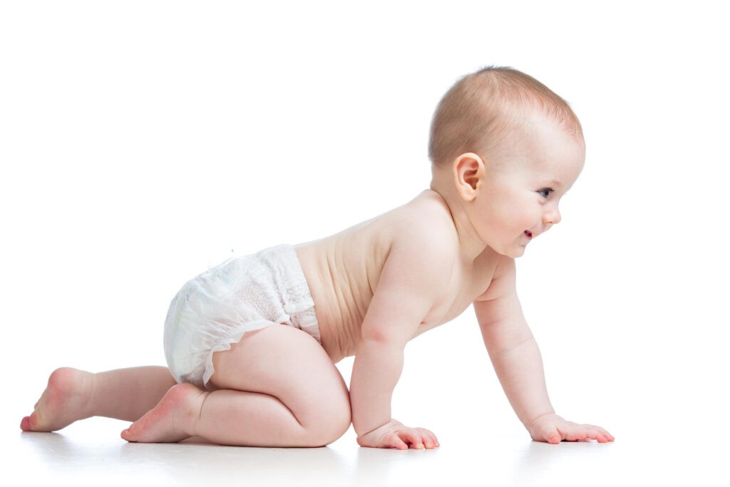 when do babies start crawling