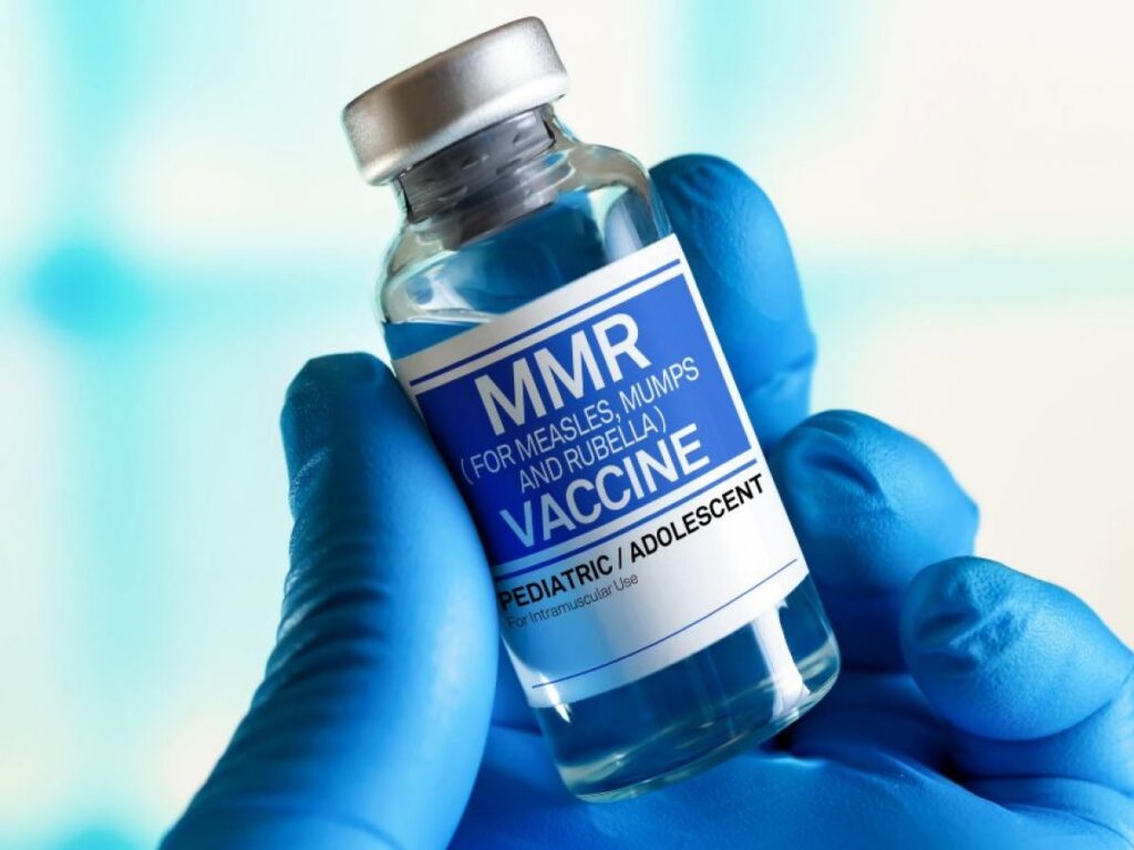 MMR vaccine for measles