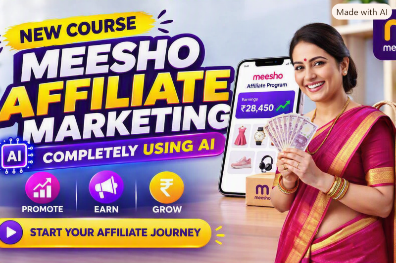 Messho Affiliate Marketing Using AI